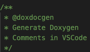 Doxygen Documentation Generator - With Parameter Direction